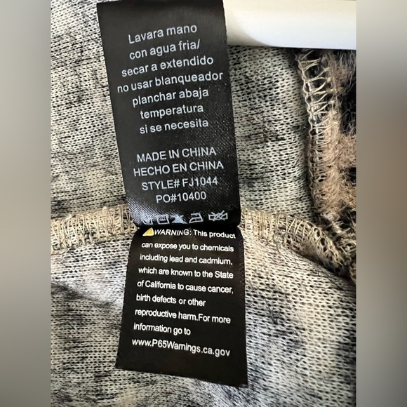 FATE leopard print hooded zippered jacket - Picture 4 of 5